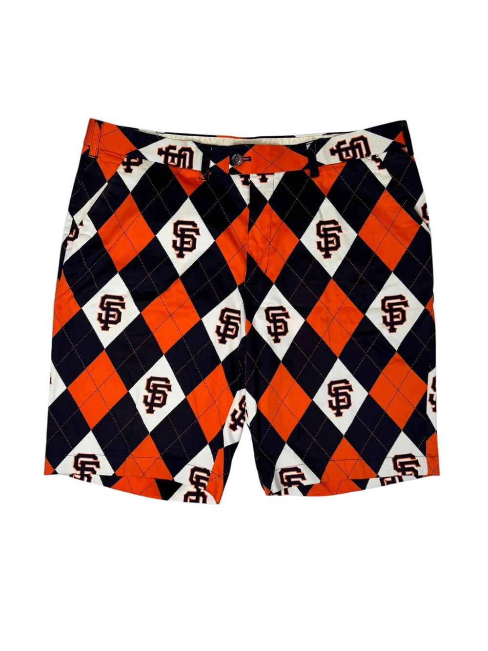 Loudmouth Golf Shorts MLB San Francisco Giants All Over Print Men's Size 40